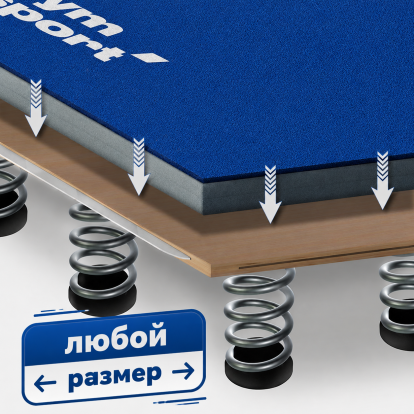 Помост для спортивной гимнастики пружинный GYMSPORT STRONG