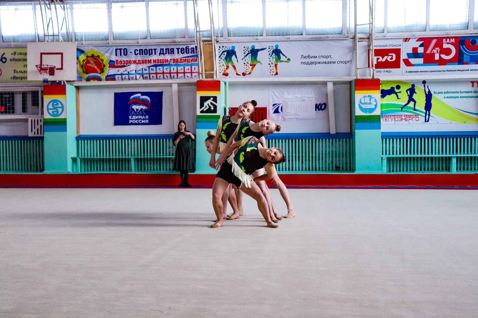 Ковер для художественной гимнастики GYMSPORT PROF PREMIUM 12х14м