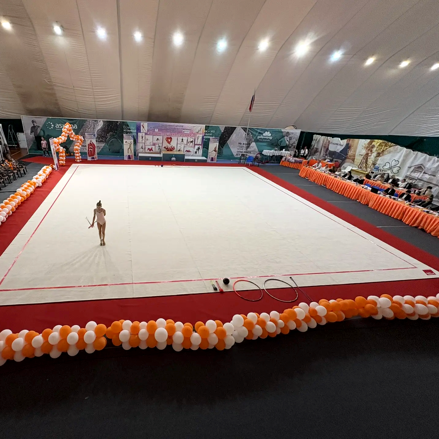 Ковер для гимнастики GYMSPORT PROF PREMIUM 4х5м