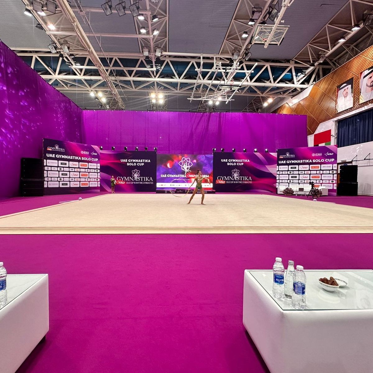 Ковер для художественной гимнастики GYMSPORT PROF PREMIUM 4х4м