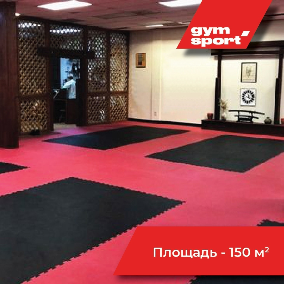 Будо-маты для татами GYMSPORT 1х1 ППЭ. Толщина 40 мм