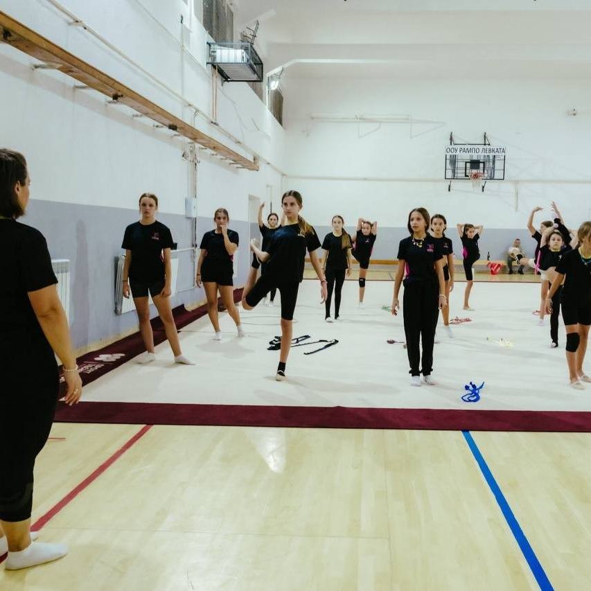 Ковер для художественной гимнастики Sport Technology с помостом и сертификатом FIG