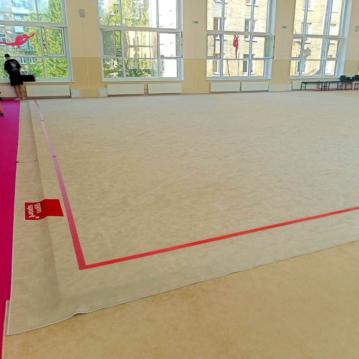 Ковер для гимнастики GYMSPORT PROF PREMIUM 8х5м