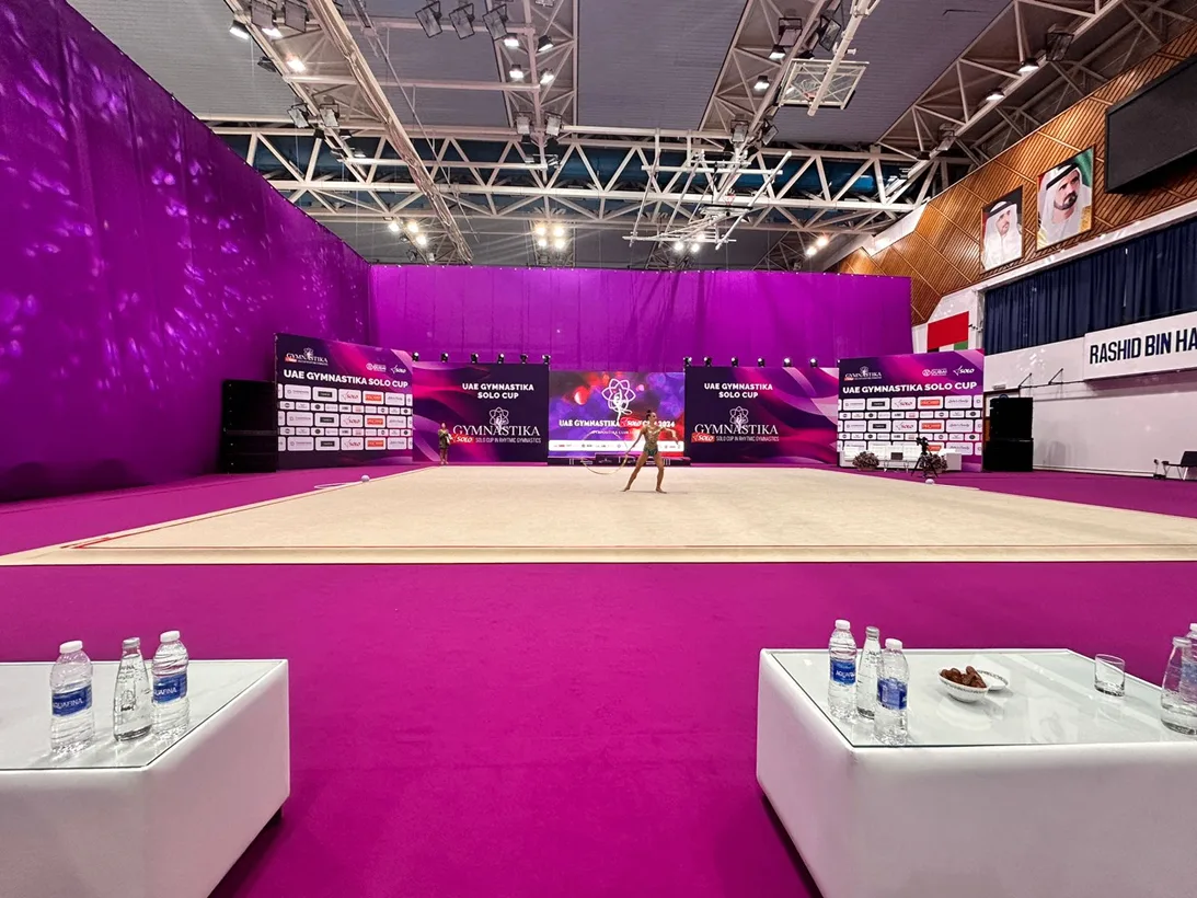 Ковер для художественной гимнастики GYMSPORT PROF NEW 14Х14