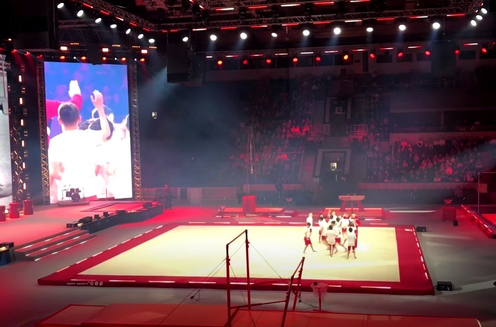 Ковер для спортивной гимнастики GYMSPORT STRONG PREMIUM 14x14