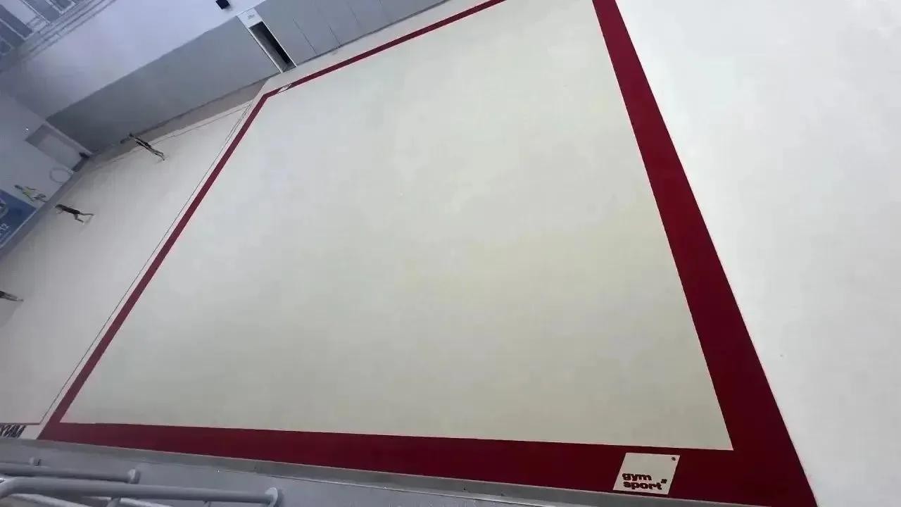 Соревновательный ковер для художественной гимнастики GYMSPORT PROF PREMIUM RED 14Х14