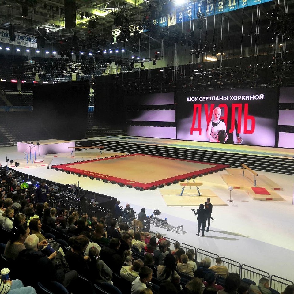 Ковер для спортивной гимнастики и акробатики GYMSPORT STRONG PREMIUM RED 14x14