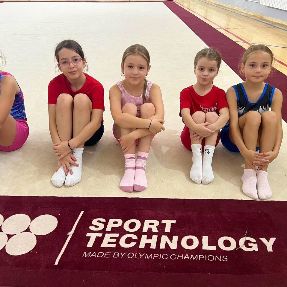 Ковер для художественной гимнастики Sport Technology с помостом и сертификатом FIG