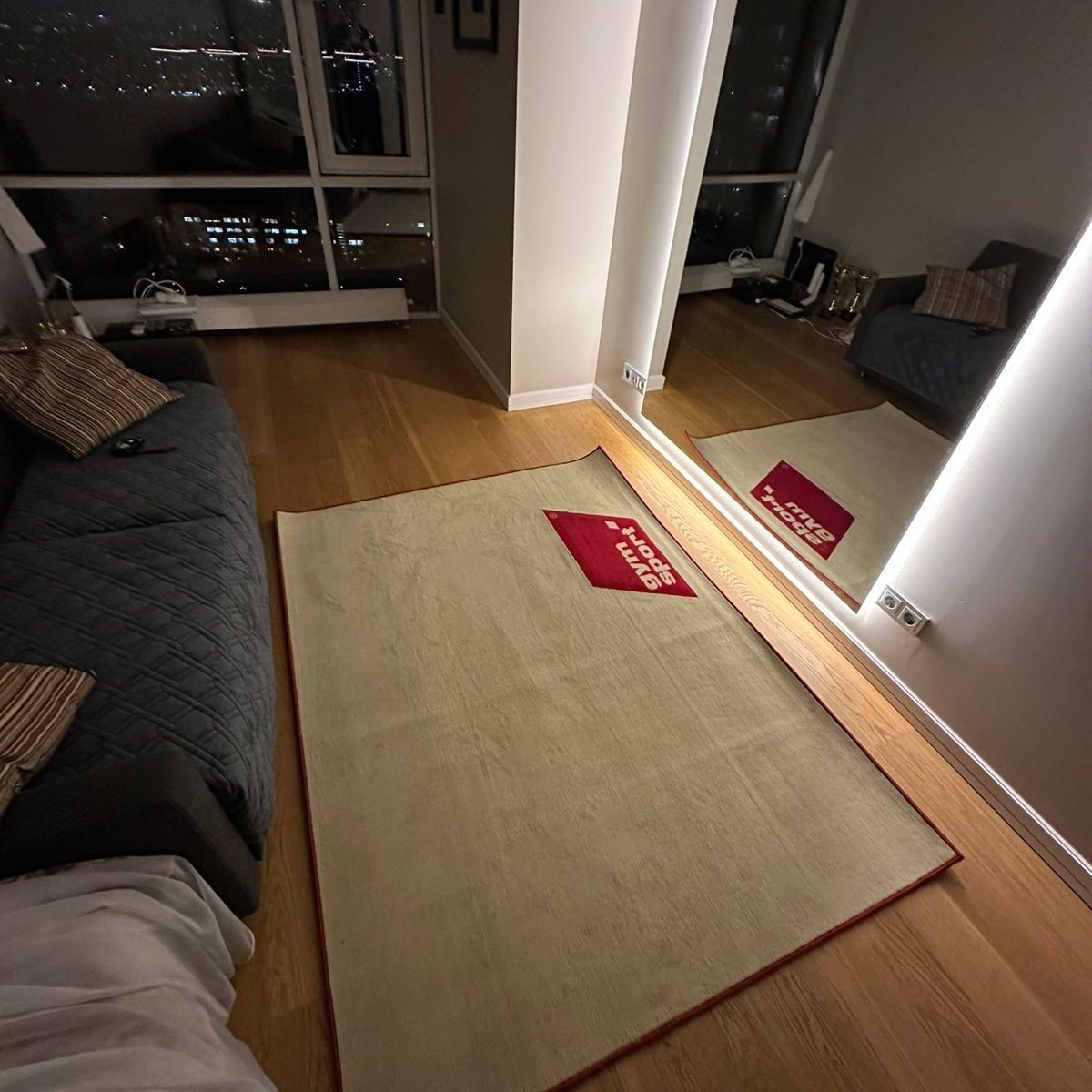 Ковер для гимнастики GYMSPORT PROF PREMIUM 2х3м