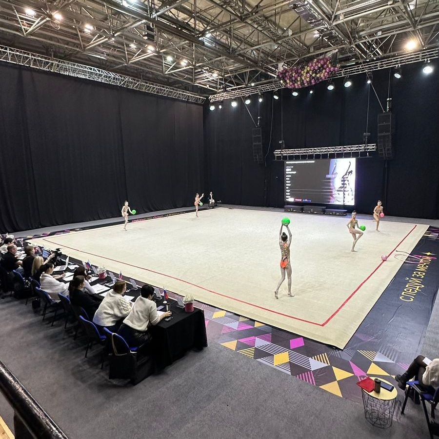 Ковер для гимнастики GYMSPORT PROF PREMIUM 8х8м