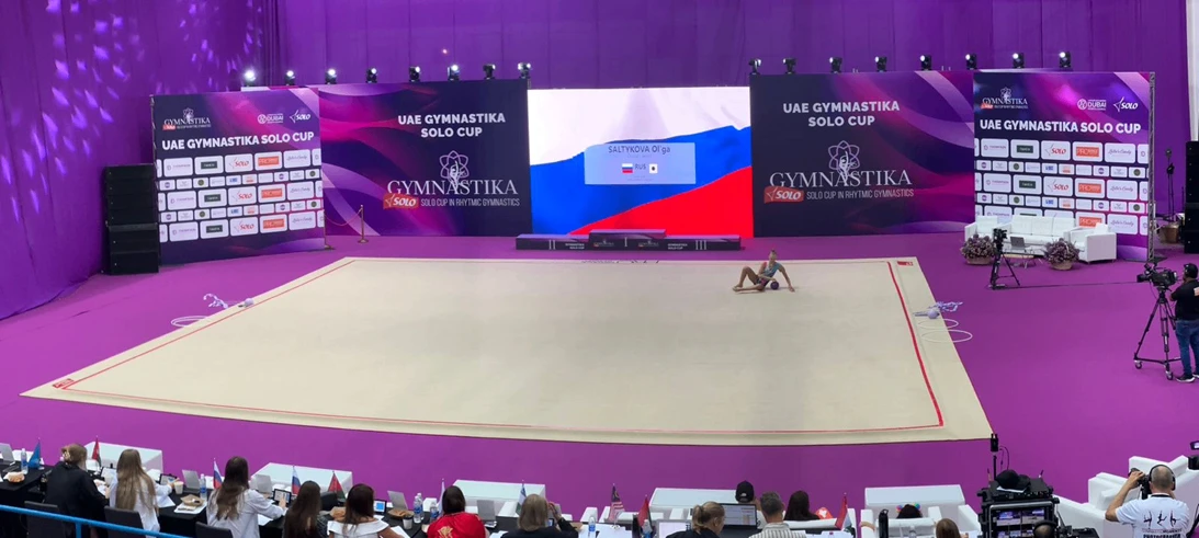 Ковер для художественной гимнастики GYMSPORT PROF NEW 14Х14