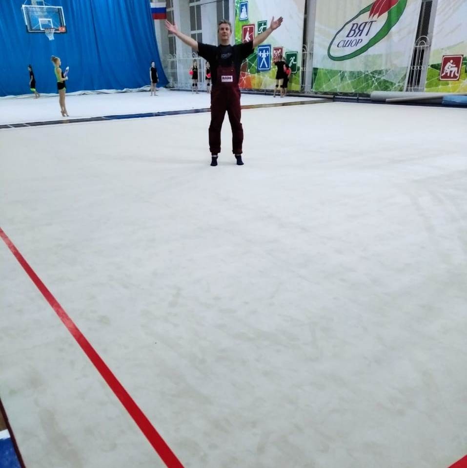 Ковер для гимнастики GYMSPORT PROF PREMIUM 8х8м